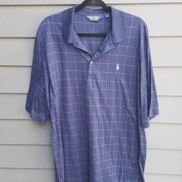 Mens Ralph Lauren Navy Polo Golf Polo size XL - Picture 1 of 9